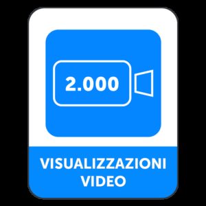 2000 VISUALIZZAZIONI VIDEO FACEBOOK