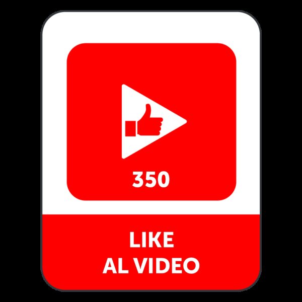 350 LIKE VIDEO YOUTUBE