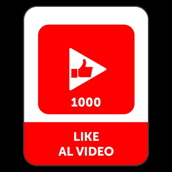 1000 LIKE VIDEO YOUTUBE