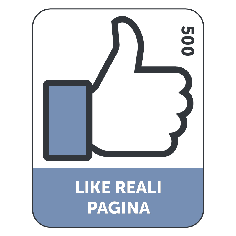 500 LIKES/FOLLOWERS REALI