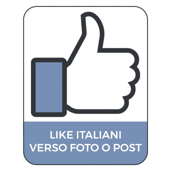 LIKES ITALIANI SU FOTO O POST
