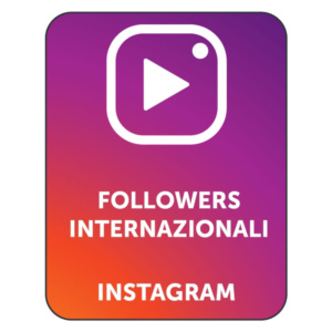 acquistare followers instagram internazionali